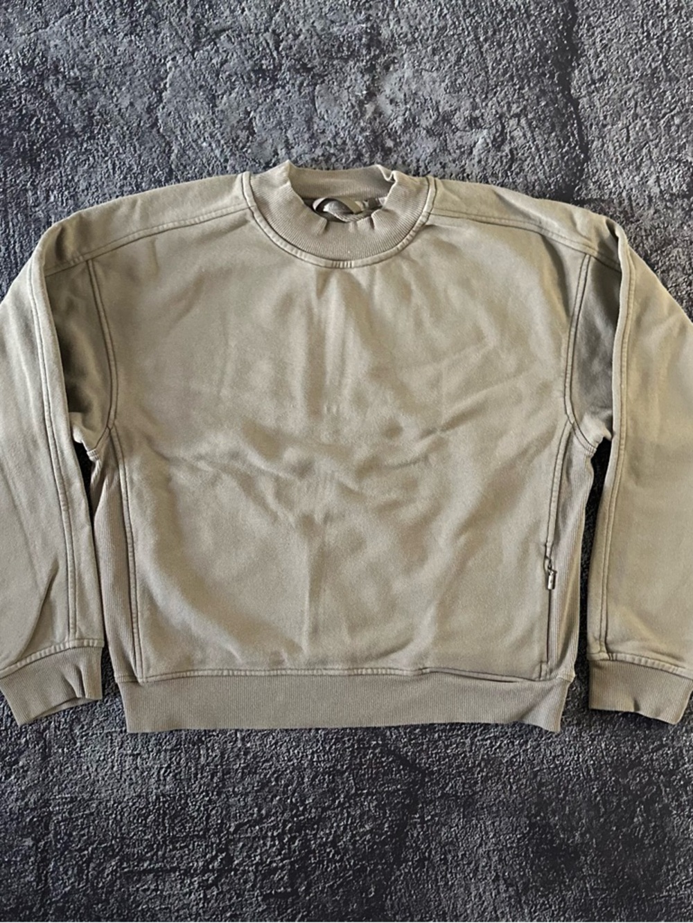 Lululemon Chill On Pullover — Cotton Terry Crewneck Sweatshirt